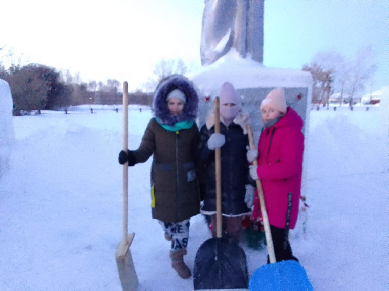 Снежный десант.